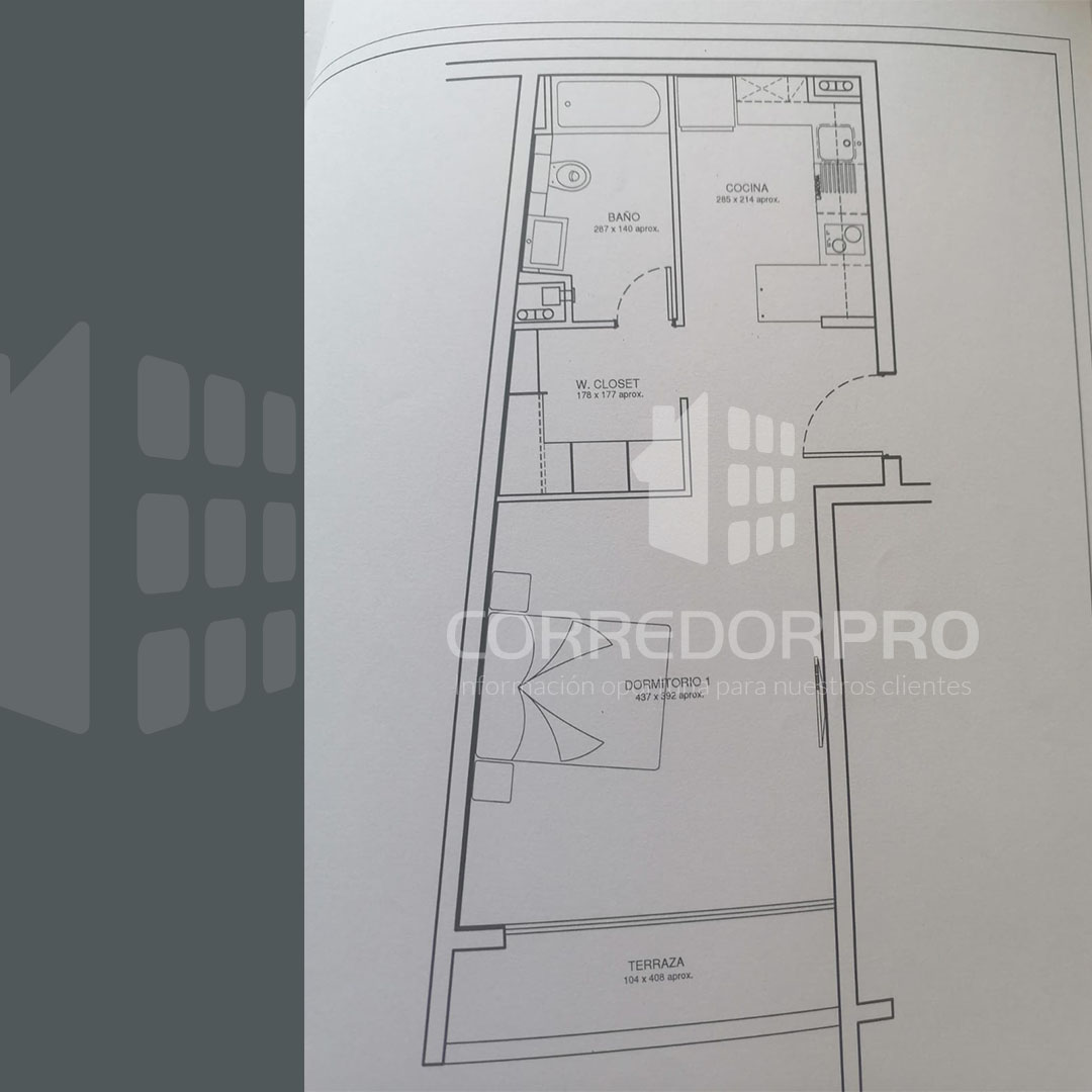 Santiago, Región Metropolitana, 1 Dormitorio Habitaciones, ,1 BañoBathrooms,Departamento,Vendida,1994