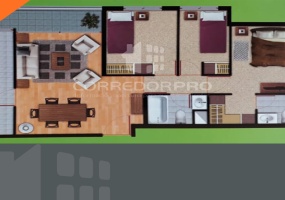 Santiago, Región Metropolitana, 3 Habitaciones Habitaciones, ,2 BathroomsBathrooms,Departamento,En Venta,2053