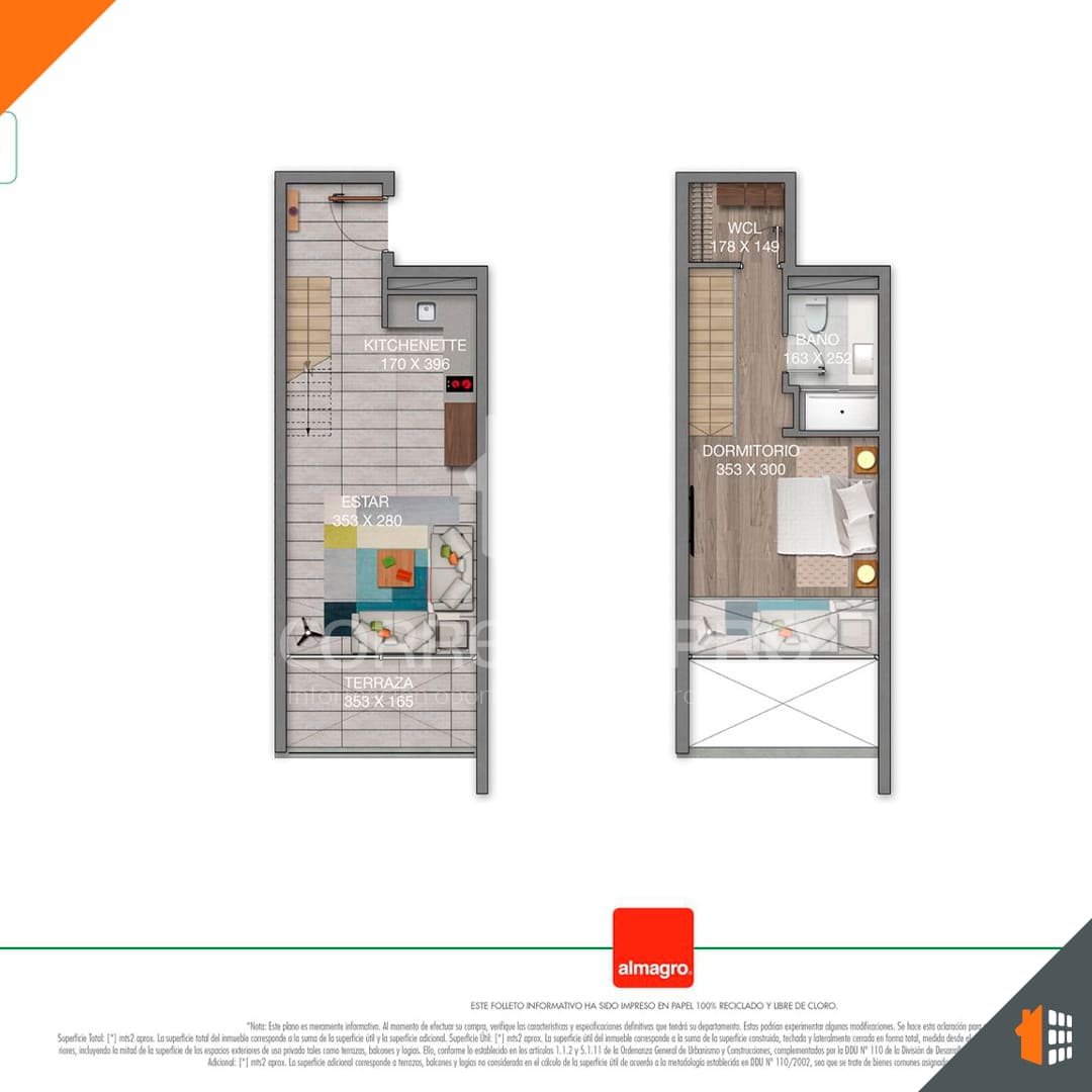 Providencia, Región Metropolitana, 1 Dormitorio Habitaciones, ,1 BañoBathrooms,Departamento,Arrendada,2073