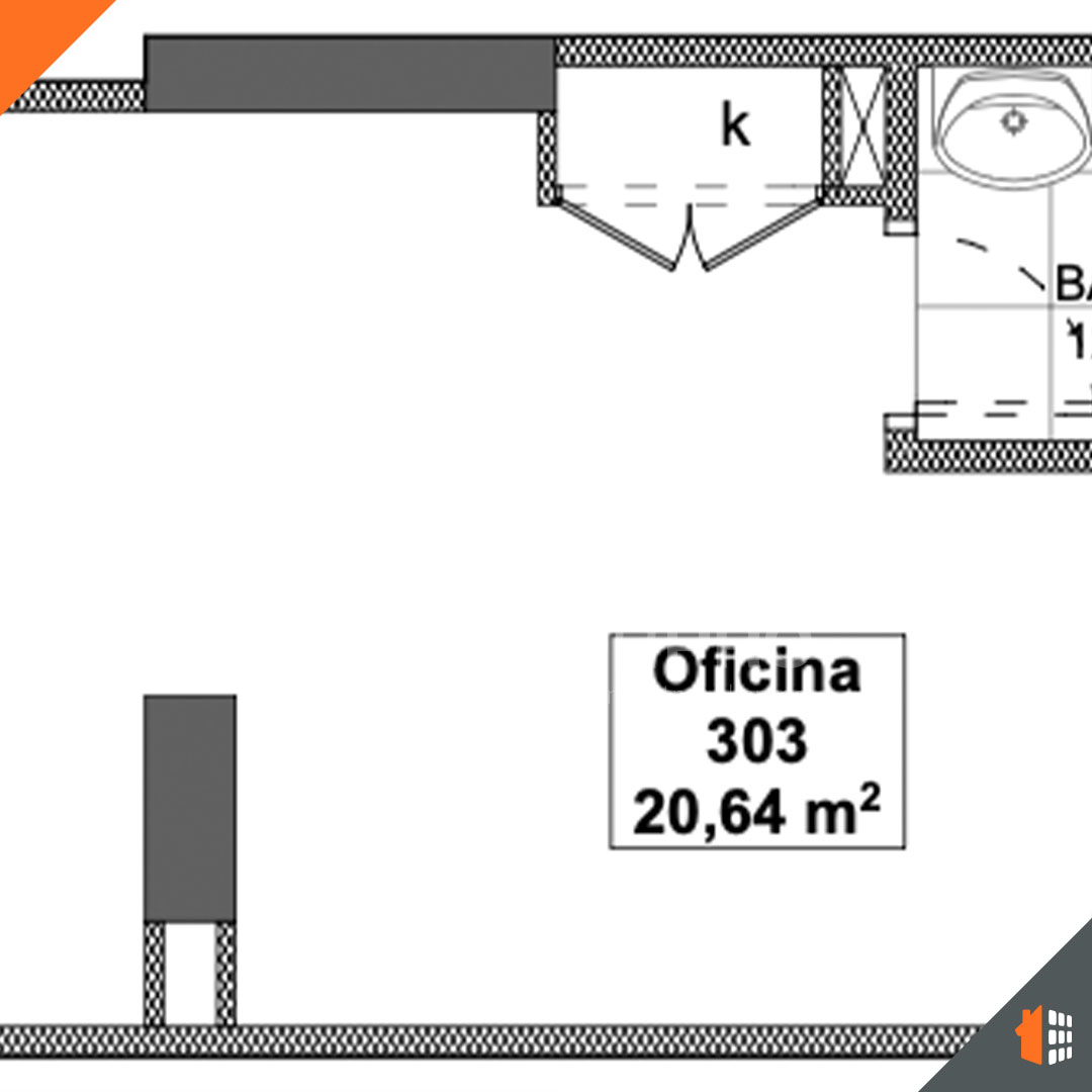 Las Condes, Región Metropolitana, ,1 BañoBathrooms,Oficina,En Venta,2075
