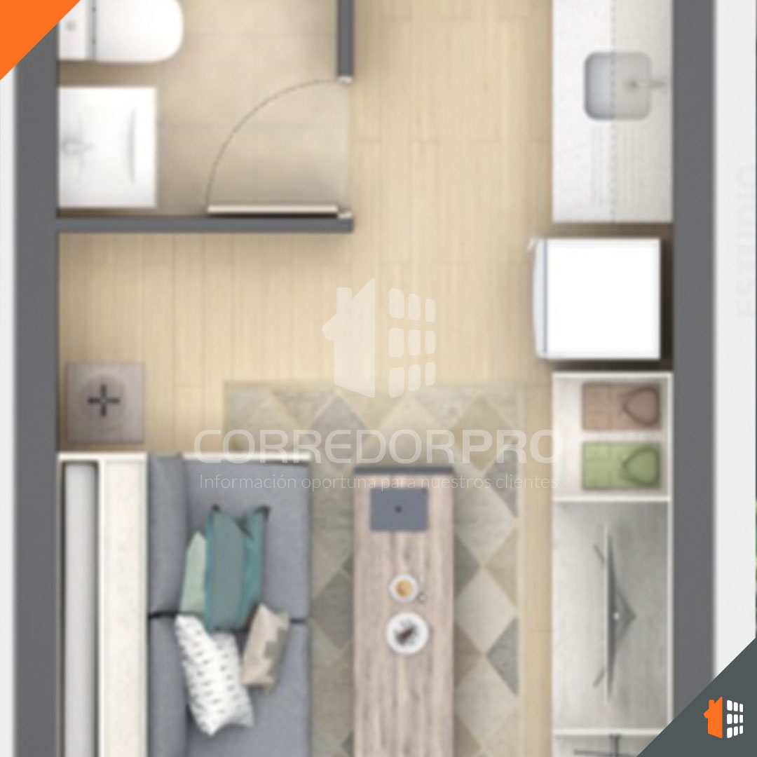 Santiago, Región Metropolitana, ,1 BañoBathrooms,Departamento,En Venta,2142