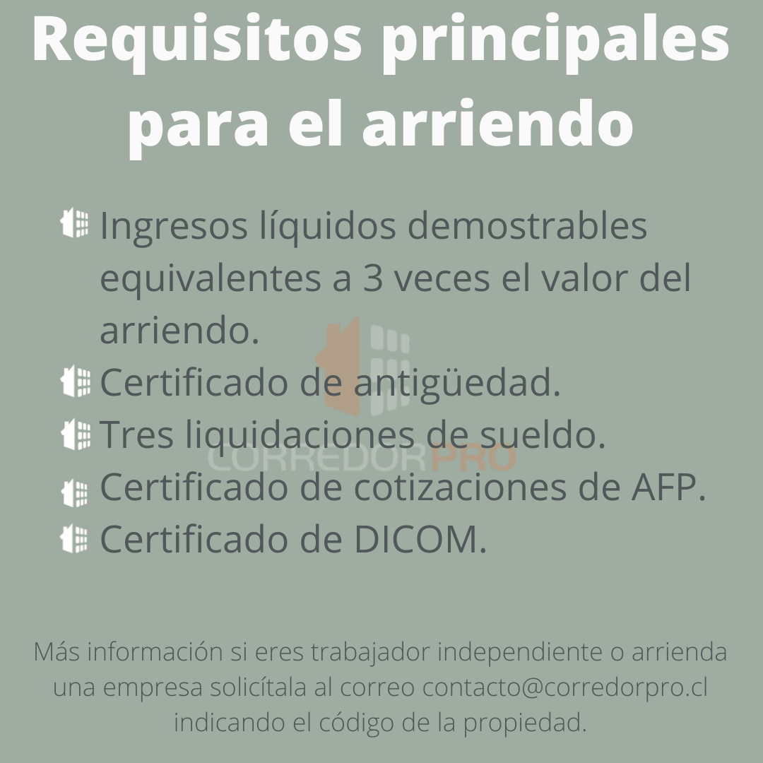 Santiago, Región Metropolitana, 1 Dormitorio Habitaciones, ,1 BañoBathrooms,Departamento,Arrendada,2250