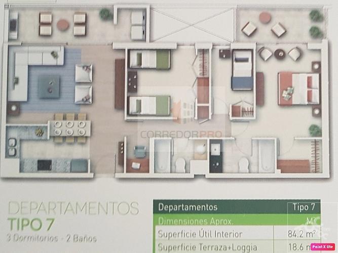 Peñalolén, Región Metropolitana, 3 Habitaciones Habitaciones, ,2 BathroomsBathrooms,Departamento,Vendida,1333