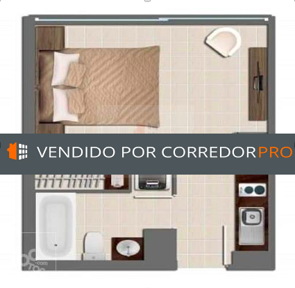 Estación Central, Región Metropolitana, 1 Dormitorio Habitaciones, ,1 BañoBathrooms,Departamento,Vendida,1335