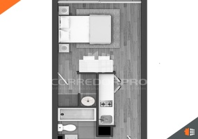 Macul, Región Metropolitana, 1 Dormitorio Habitaciones, ,1 BañoBathrooms,Departamento,En Venta,1660