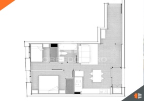 Santiago, Región Metropolitana, 1 Dormitorio Habitaciones, ,1 BañoBathrooms,Departamento,En Venta,1726